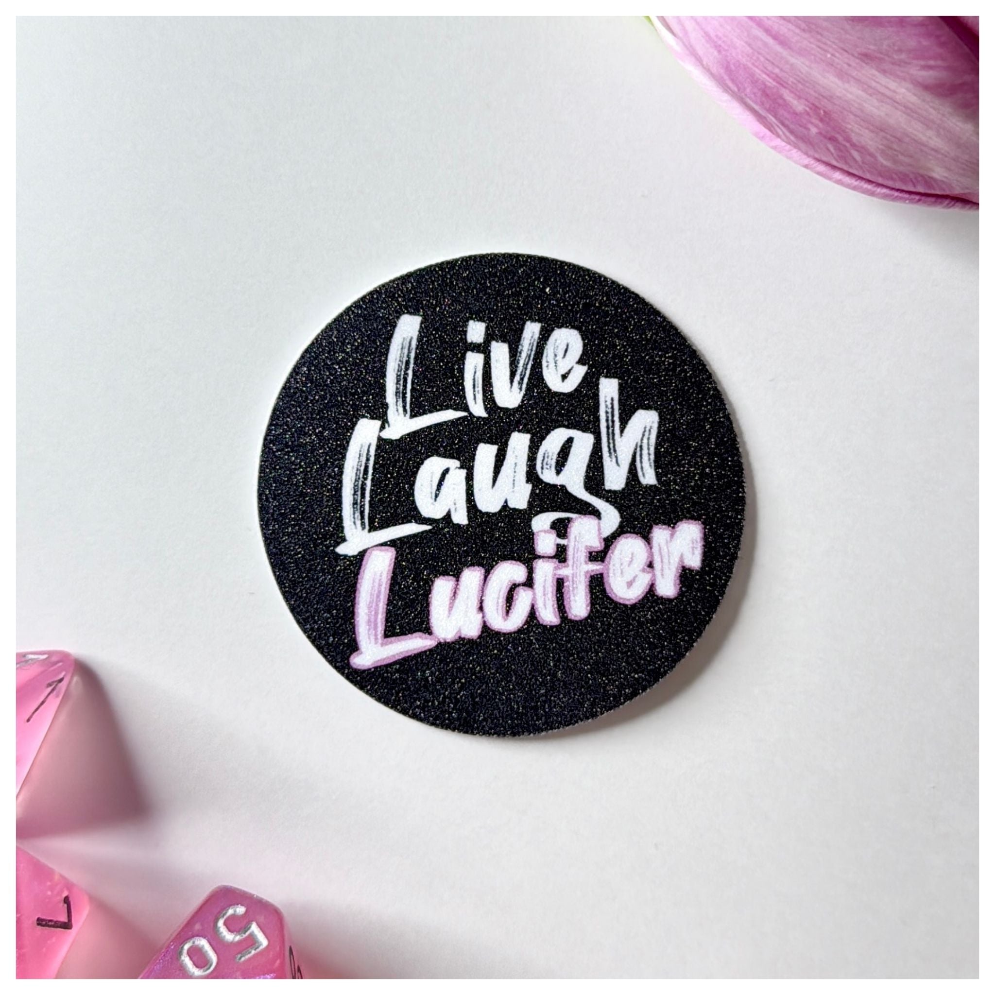 Live, Laugh, Lucifer -glittertarra