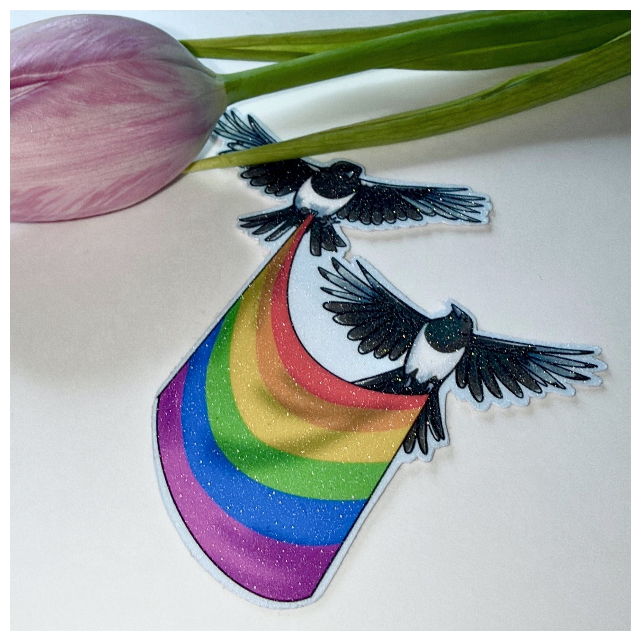 Prideharakat -glittertarra