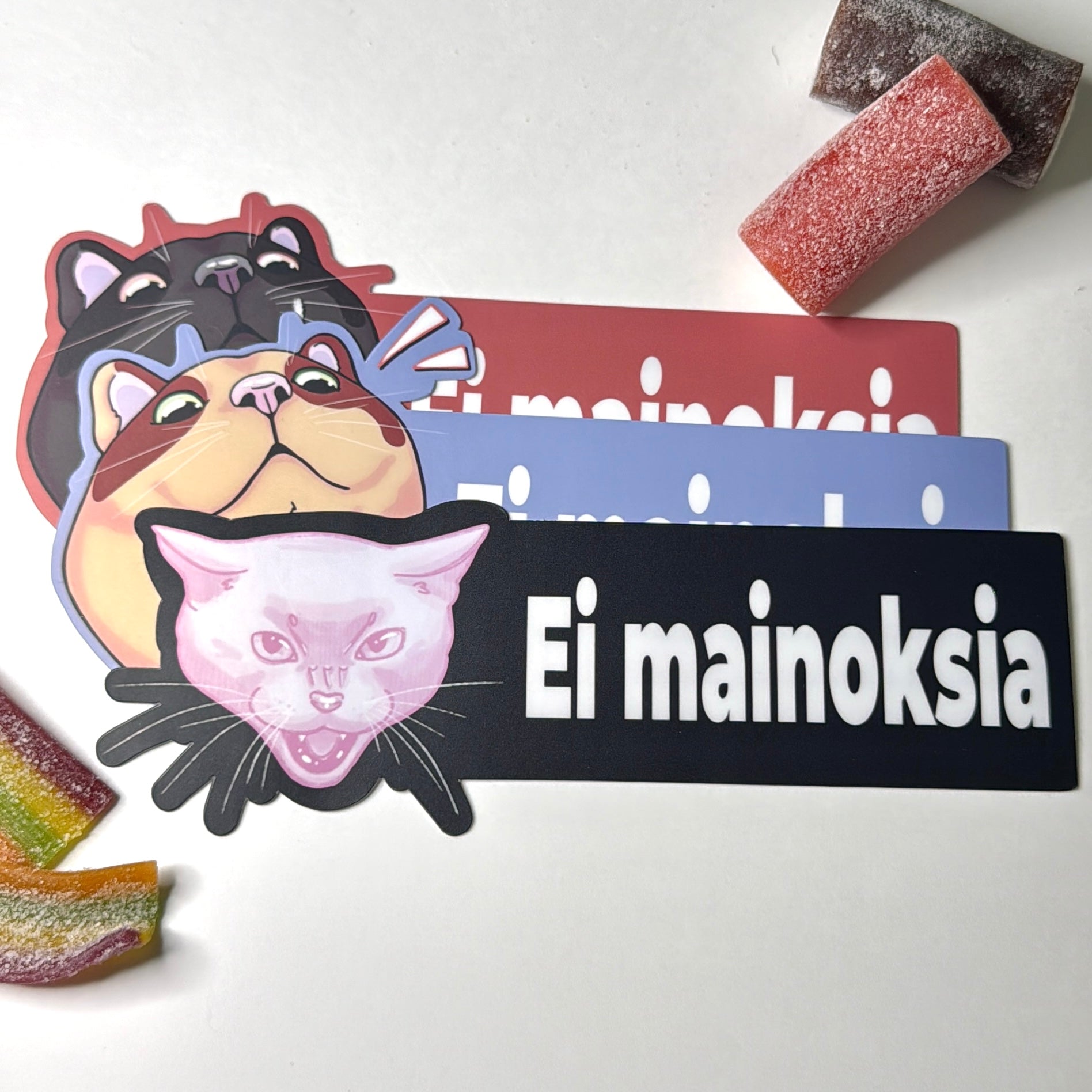 Ei mainoksia -ovitarra kissa, iso