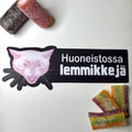 Huoneistossa lemmikkejä -ovitarra kissa, iso