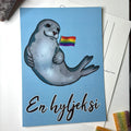 En hyljeksi -postikortti