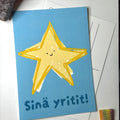 Sinä yritit -postikortti
