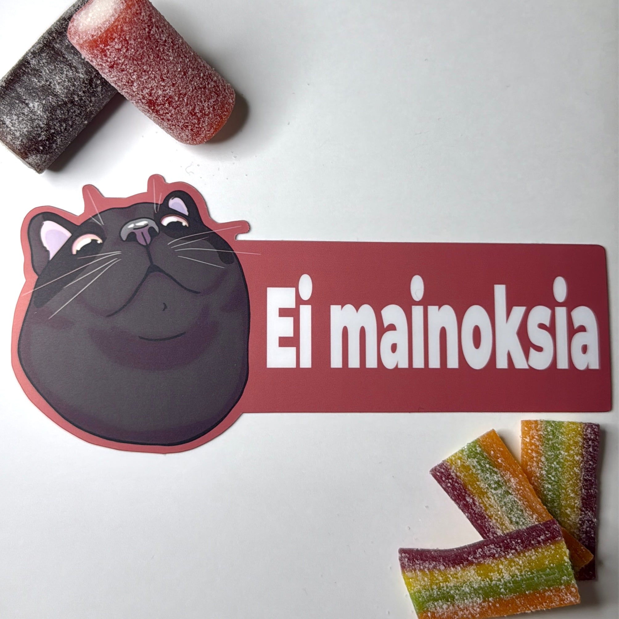 Ei mainoksia -ovitarra kissa, iso