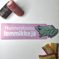 Huoneistossa lemmikkejä -ovitarra sammakko, iso