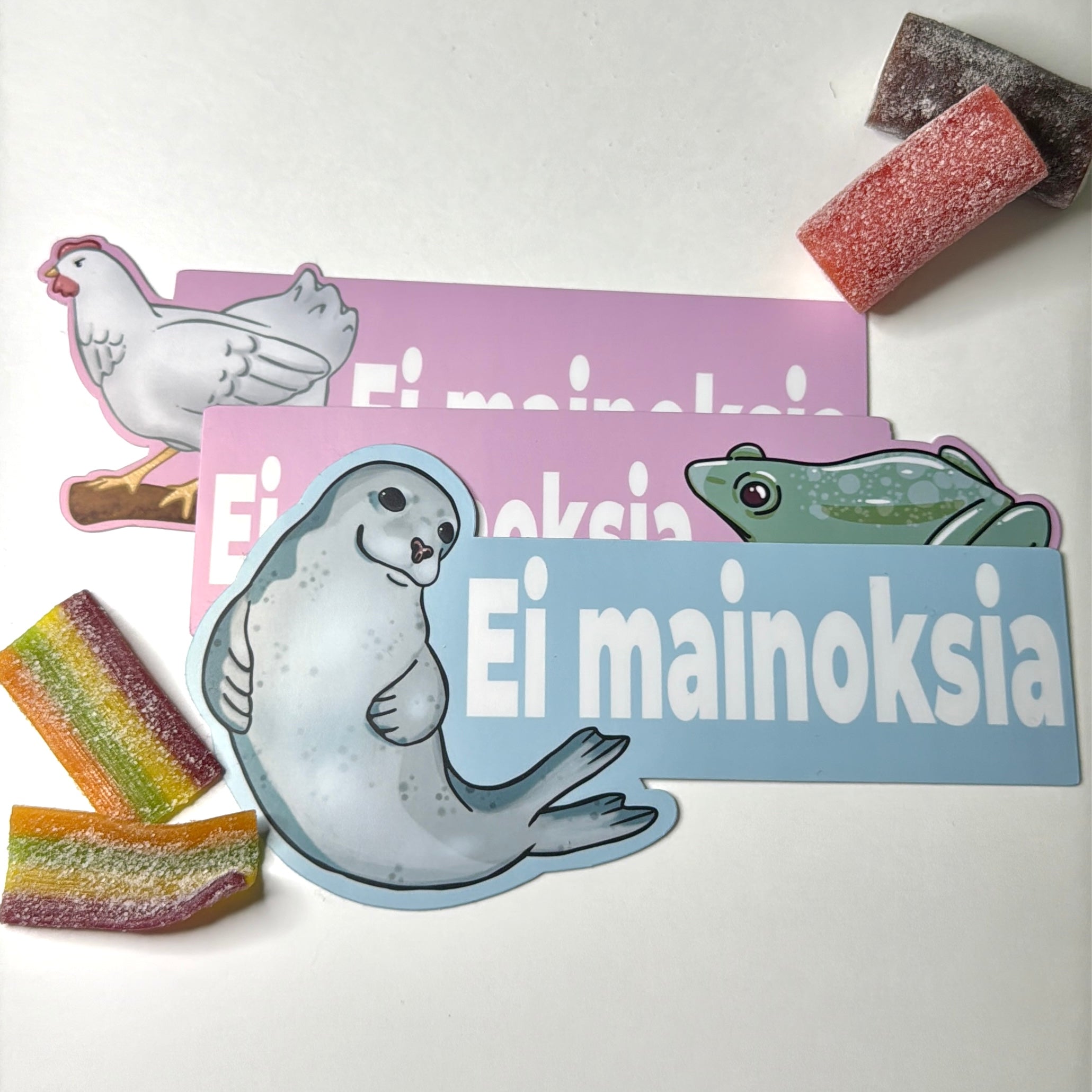 Ei mainoksia -ovitarra muut eläimet, iso