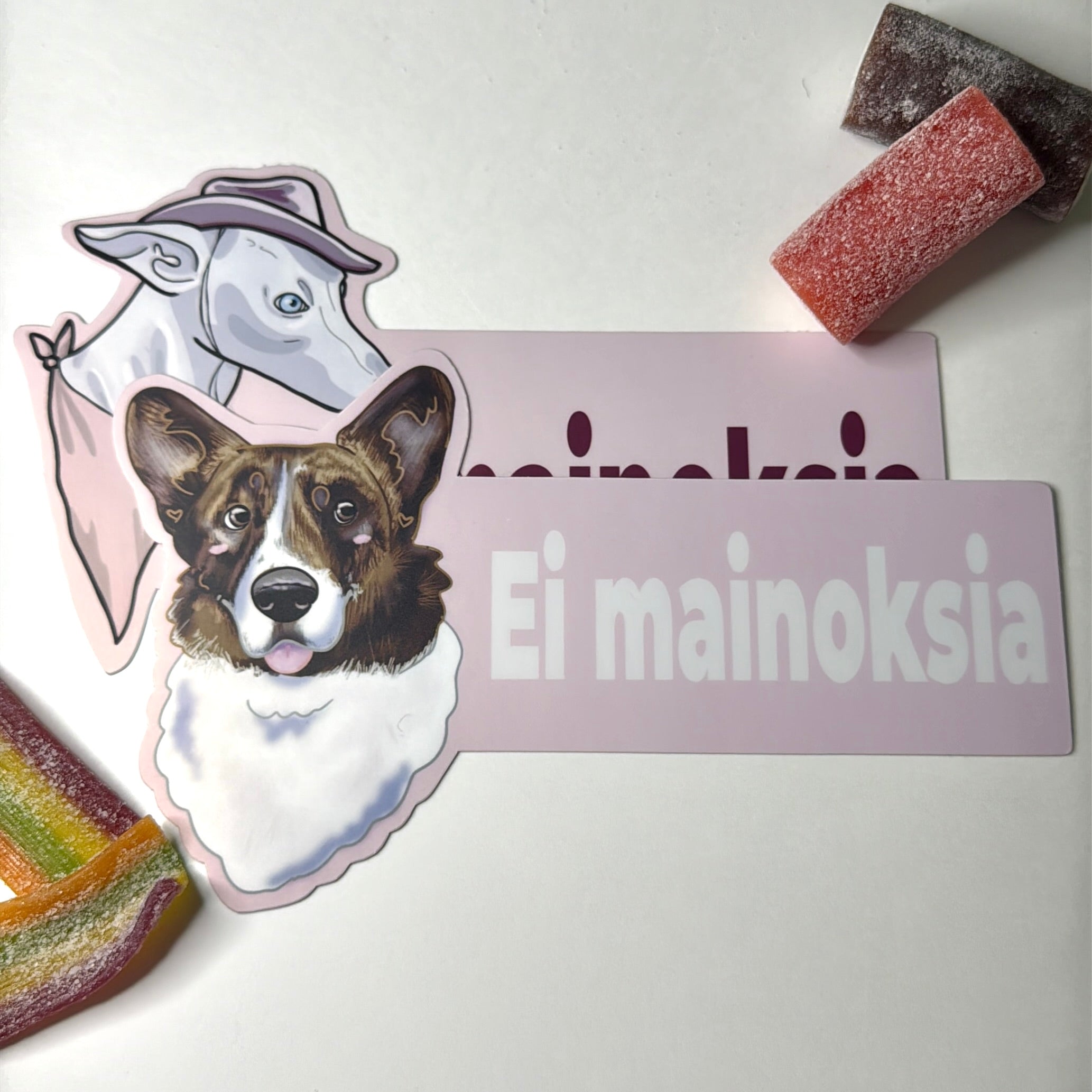 Ei mainoksia -ovitarra koira, iso